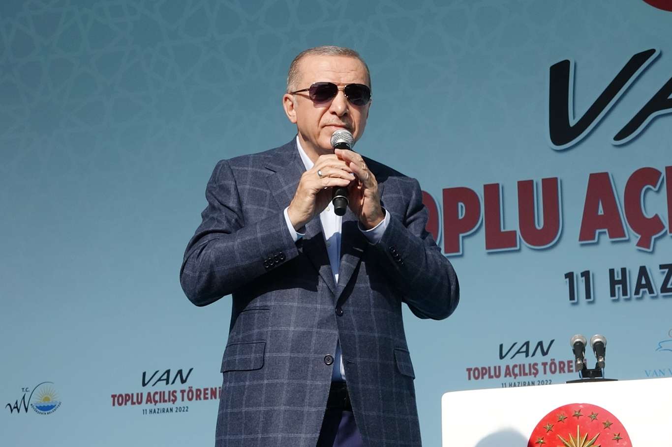 Cumhurbaşkanı Erdoğan Van'da toplu açılış töreninde konuştu